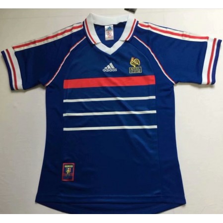 Frankrijk Retro Thuisshirt 1998